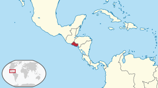 Holzkreuz Der gute Hirte - El Salvador